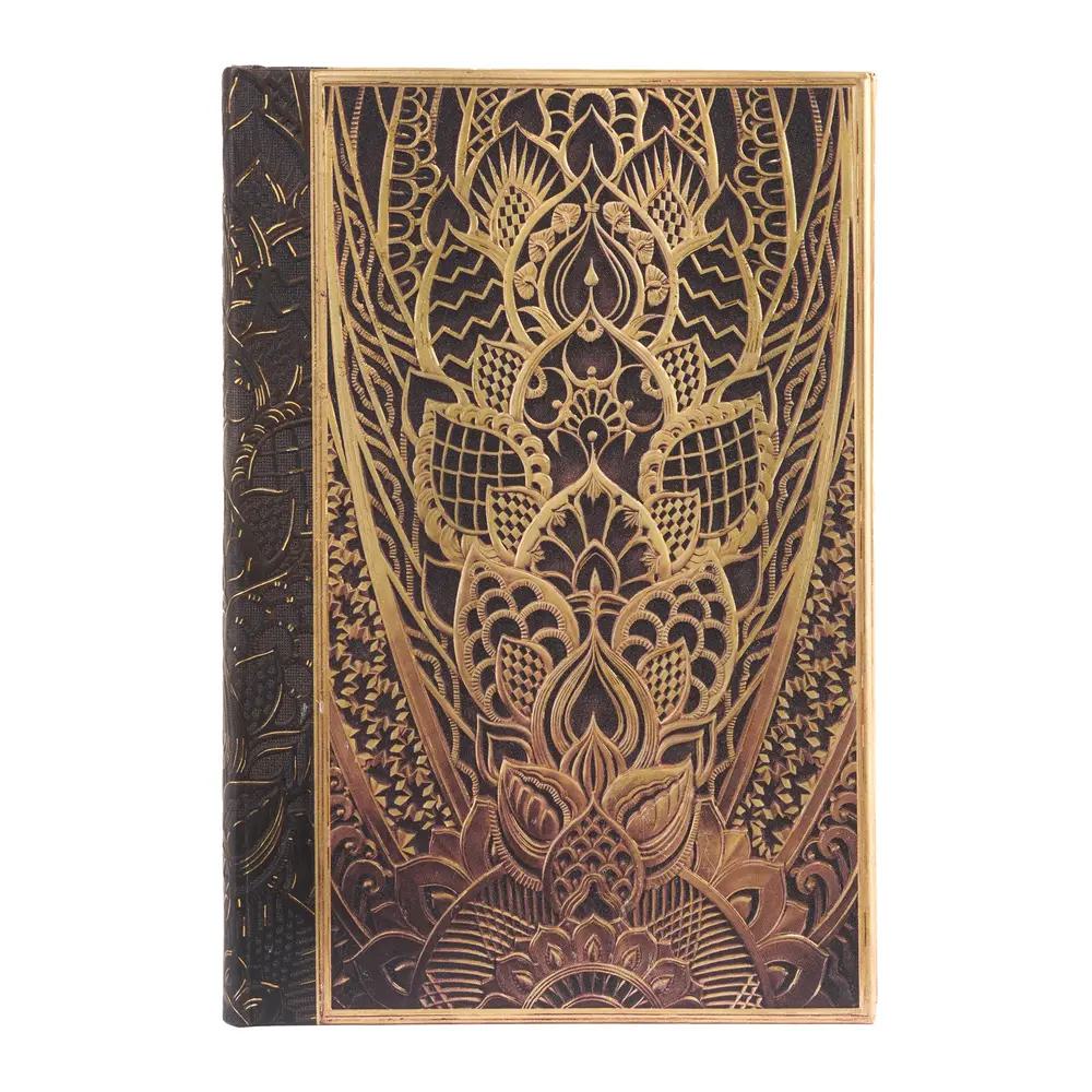 Journal, Art & School, 3.5"x5.5", Paperblanks, Mini, Hardcover, Lined Journal, Art Deco Chanin Rise, 759629